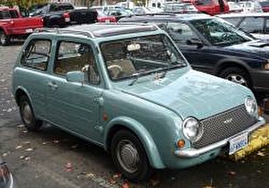 Размер колёс на Nissan Pao 1990 Подбор шин на Nissan Pao 1990