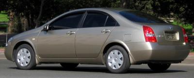 Размер колёс на Nissan Primera 2007 Подбор шин на Nissan Primera 2007