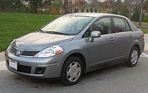 Размер колёс на Nissan Tiida 2007 Подбор шин на Nissan Tiida 2007