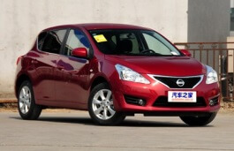 Размер колёс на Nissan Tiida 2018 Подбор шин на Nissan Tiida 2018