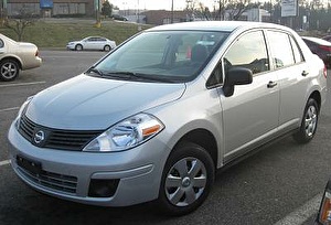 Размер колёс на Nissan Versa 2009 Подбор шин на Nissan Versa 2009