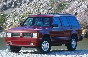 Размер колёс на Oldsmobile Bravada 1993 Подбор шин на Oldsmobile Bravada 1993