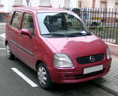 Размер колёс на Opel Agila 2000 Подбор шин на Opel Agila 2000
