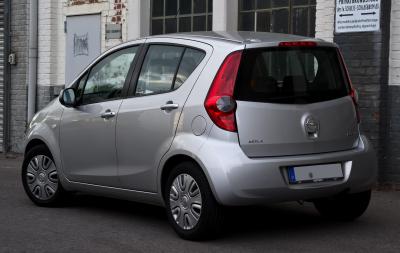 Подбор шин на Opel Agila 2010