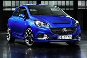 Размер колёс на Opel Corsa OPC 2016 Подбор шин на Opel Corsa OPC 2016