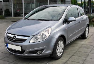 Размер колёс на Opel Corsa 2009 Подбор шин на Opel Corsa 2009