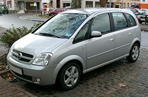 Размер колёс на Opel Meriva 2004 Подбор шин на Opel Meriva 2004