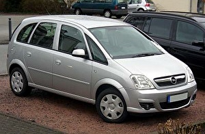 Размер колёс на Opel Meriva 2008 Подбор шин на Opel Meriva 2008