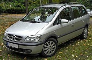 Размер колёс на Opel Zafira 2003 Подбор шин на Opel Zafira 2003