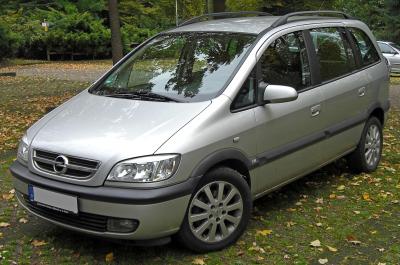 Размер колёс на Opel Zafira 2004 Подбор шин на Opel Zafira 2004
