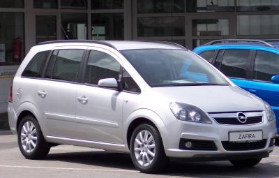 Подбор шин на Opel Zafira 2005