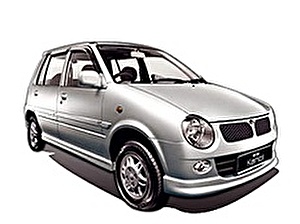 Размер колёс на Perodua Kancil 2001 Подбор шин на Perodua Kancil 2001