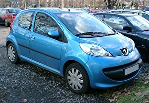 Размер колёс на Peugeot 107 2005 Подбор шин на Peugeot 107 2005