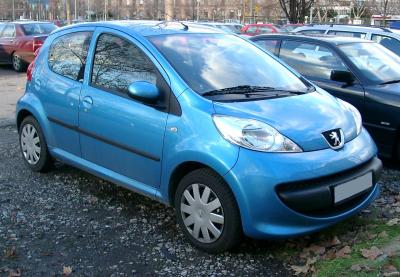 Размер колёс на Peugeot 107 2005 Подбор шин на Peugeot 107 2005