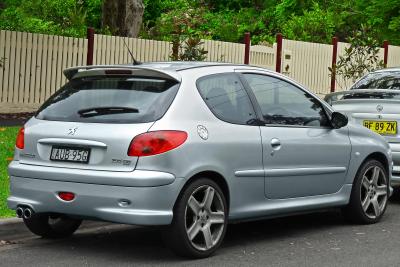 Размер колёс на Peugeot 206 1998 Подбор шин на Peugeot 206 1998