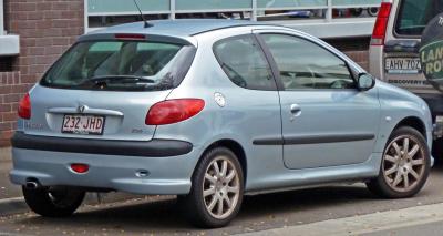 Подбор шин на Peugeot 206 2002