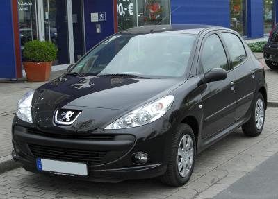 Размер колёс на Peugeot 206 2010 Подбор шин на Peugeot 206 2010