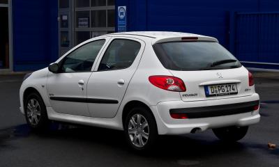 Размер колёс на Peugeot 206 2013 Подбор шин на Peugeot 206 2013