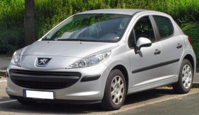 Размер колёс на Peugeot 207 2007 Подбор шин на Peugeot 207 2007