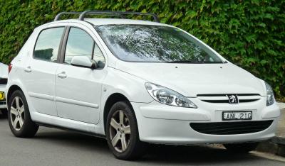Размер колёс на Peugeot 307 2004 Подбор шин на Peugeot 307 2004