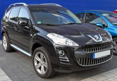 Размер колёс на Peugeot 4007 2009 Подбор шин на Peugeot 4007 2009