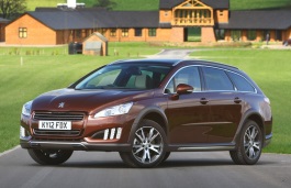 Размер колёс на Peugeot 508 RXH 2012 Подбор шин на Peugeot 508 RXH 2012