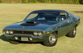 Подбор шин на Plymouth Road Runner 1972