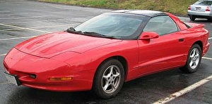 Размер колёс на Pontiac Firebird 1995 Подбор шин на Pontiac Firebird 1995