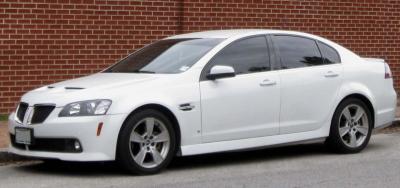 Размер колёс на Pontiac G8 2010 Подбор шин на Pontiac G8 2010