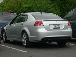 Размер колёс на Pontiac G8 2013 Подбор шин на Pontiac G8 2013