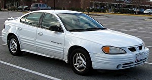 Размер колёс на Pontiac Grand AM 1999 Подбор шин на Pontiac Grand AM 1999