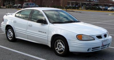 Размер колёс на Pontiac Grand AM 2001 Подбор шин на Pontiac Grand AM 2001