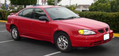 Размер колёс на Pontiac Grand AM 2005 Подбор шин на Pontiac Grand AM 2005
