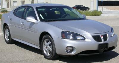 Размер колёс на Pontiac Grand Prix 2006 Подбор шин на Pontiac Grand Prix 2006
