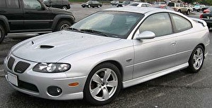 Размер колёс на Pontiac GTO 2007 Подбор шин на Pontiac GTO 2007