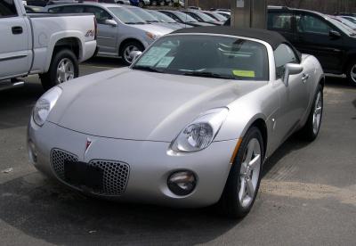 Размер колёс на Pontiac Solstice 2006 Подбор шин на Pontiac Solstice 2006
