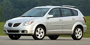 Размер колёс на Pontiac Vibe 2006 Подбор шин на Pontiac Vibe 2006