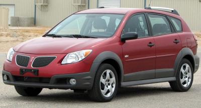 Подбор шин на Pontiac Vibe 2007