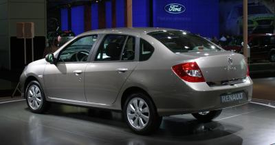 Размер колёс на Renault Symbol 2012 Подбор шин на Renault Symbol 2012