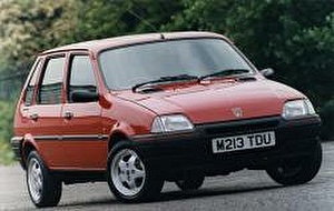Размер колёс на Rover Metro 1992 Подбор шин на Rover Metro 1992