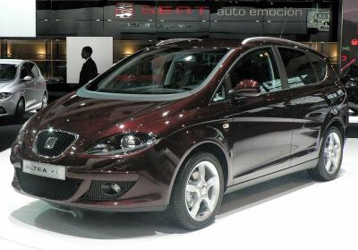 Размер колёс на Seat Altea 2014 Подбор шин на Seat Altea 2014