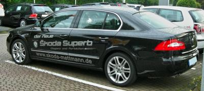 Размер колёс на Skoda Superb 2009 Подбор шин на Skoda Superb 2009