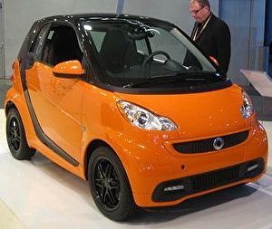 Размер колёс на Smart Fourtwo 2012 Подбор шин на Smart Fourtwo 2012