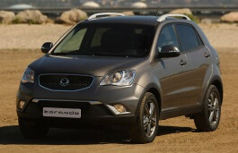 Размер колёс на Ssang Yong Korando 2016 Подбор шин на Ssang Yong Korando 2016