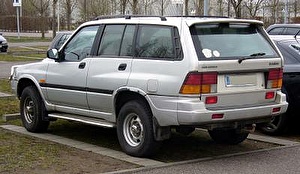 Размер колёс на Ssang Yong Musso 2002 Подбор шин на Ssang Yong Musso 2002