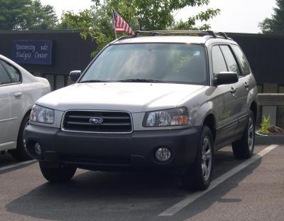 Размер колёс на Subaru Forester 2004 Подбор шин на Subaru Forester 2004