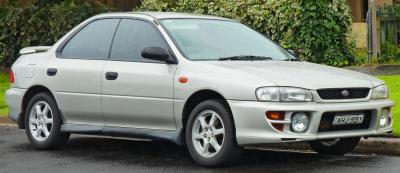 Размер колёс на Subaru Impreza 1997 Подбор шин на Subaru Impreza 1997