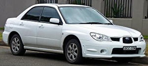 Размер колёс на Subaru Impreza 2006 Подбор шин на Subaru Impreza 2006
