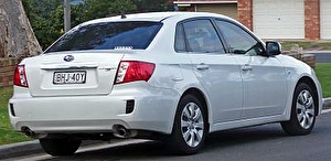 Размер колёс на Subaru Impreza 2009 Подбор шин на Subaru Impreza 2009