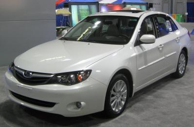 Подбор шин на Subaru Impreza 2010